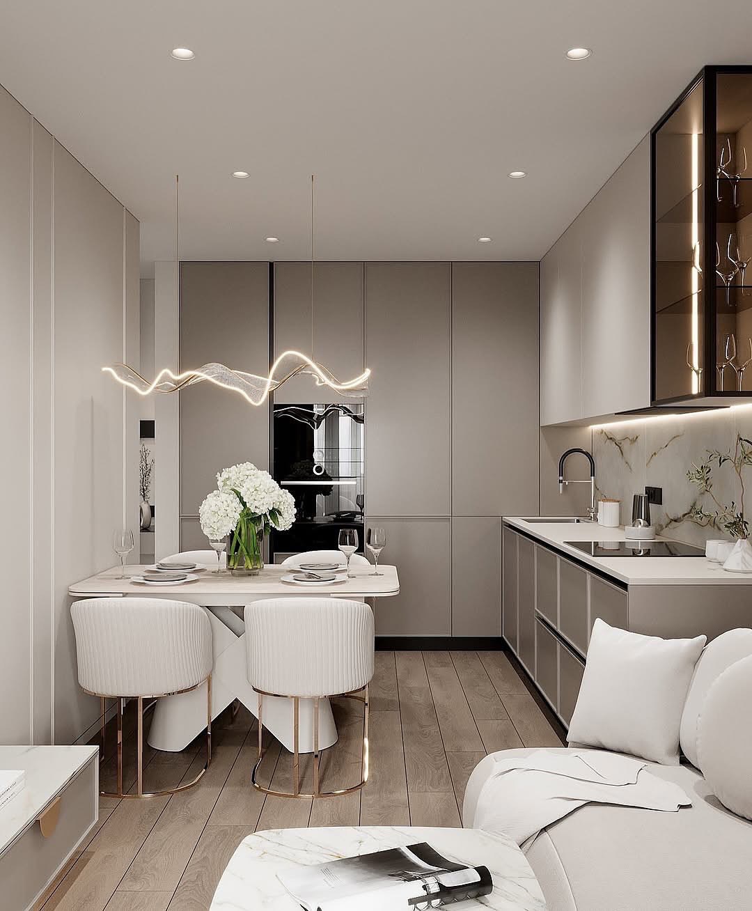 Soft Minimal Apartment Gallery